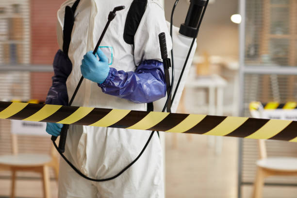 Professional Blood Cleanup technician working in Eliot, ME